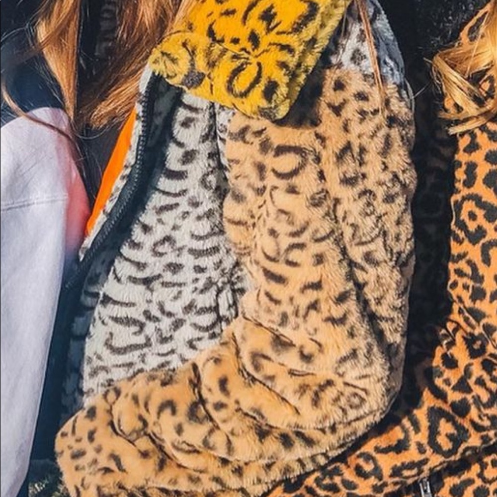 Multi Leopard Print Jacket - image 5